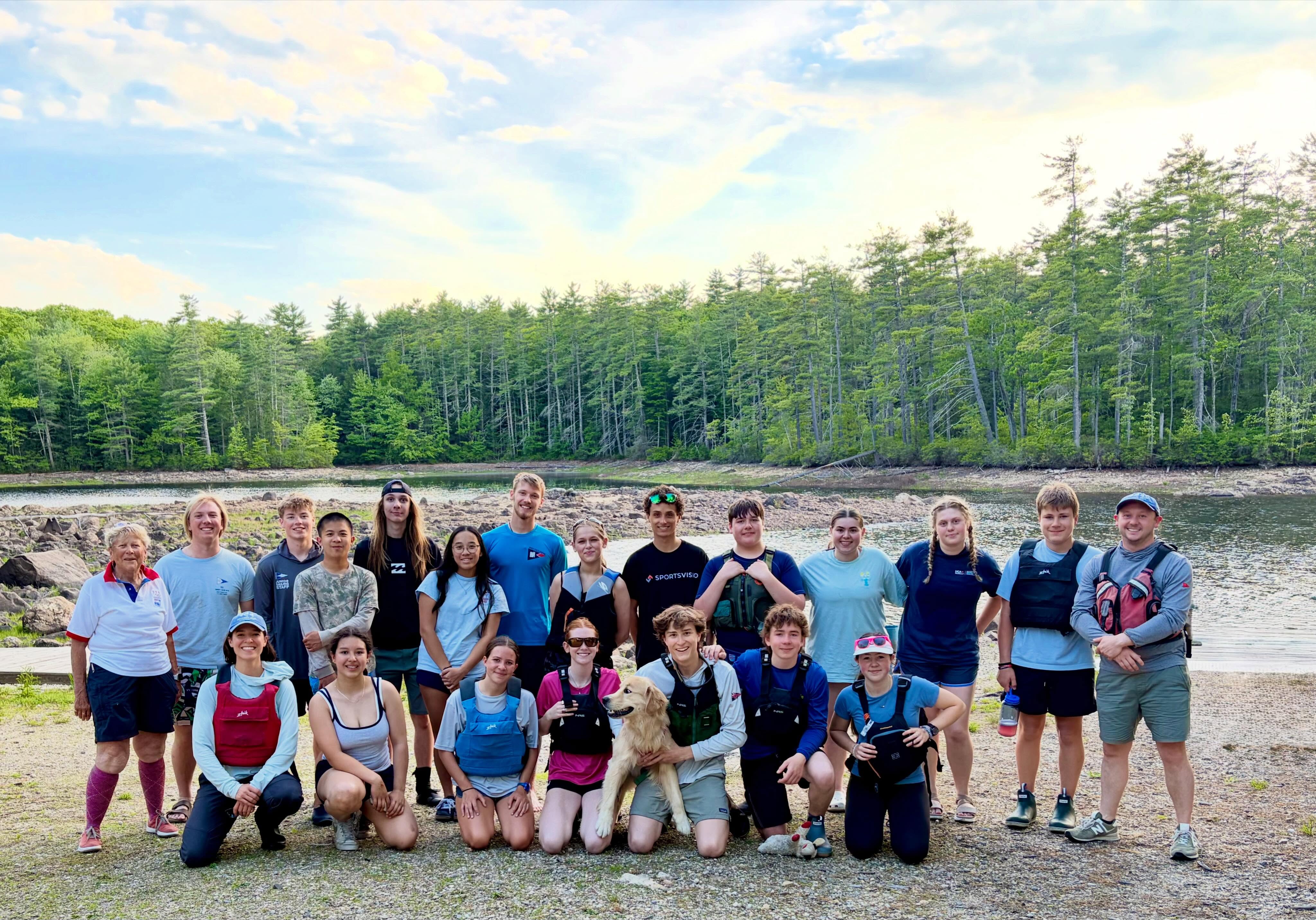 Rounding out our spring 2026 season with sun, smiles and Sebastian 🦮@mendumsseacoastsailingteam